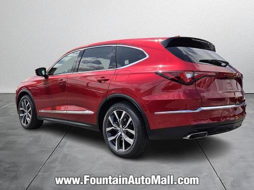 Performance Red Pearl 2023 Acura MDX Technology