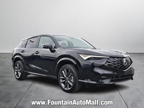 Crystal Black Pearl 2025 Acura ADX A-Spec