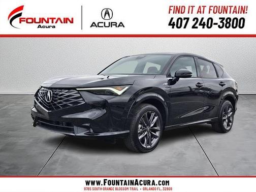 Crystal Black Pearl 2025 Acura ADX A-Spec