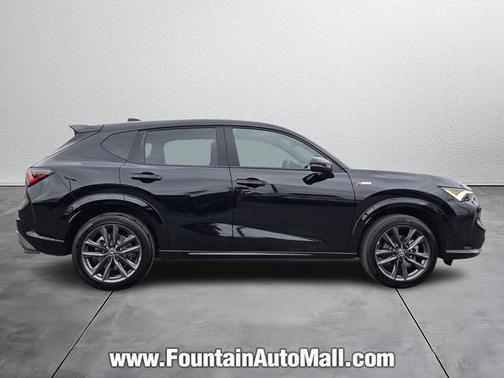 Crystal Black Pearl 2025 Acura ADX A-Spec