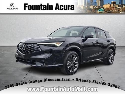 Crystal Black Pearl 2025 Acura ADX A-Spec