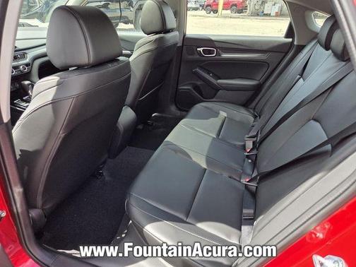 Red 2026 Acura Integra Base