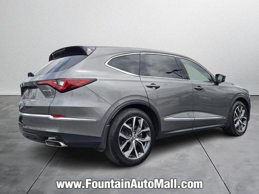 Liquid Carbon Metallic 2023 Acura MDX Technology