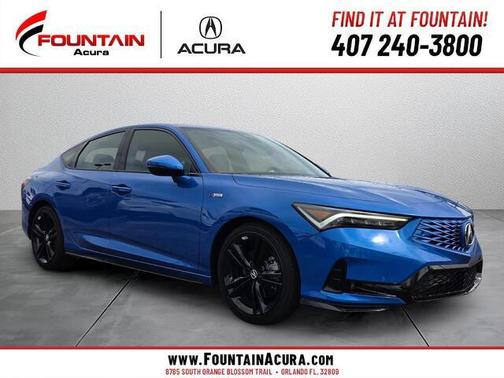 Apex Blue Pearl 2026 Acura Integra A-Spec Technology