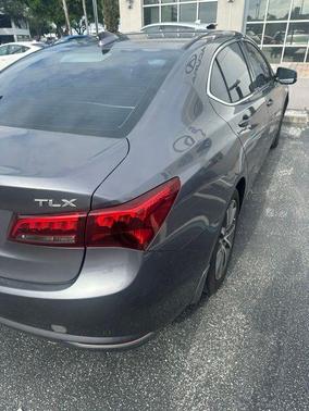 Modern Steel Metallic 2017 Acura TLX V6 w/Technology Package