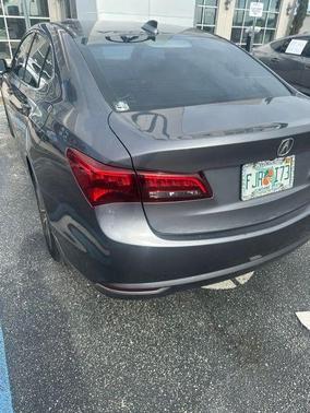 Modern Steel Metallic 2017 Acura TLX V6 w/Technology Package