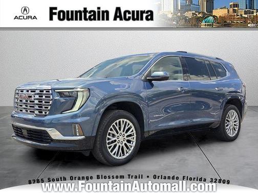 Metallic 2024 GMC Acadia Denali