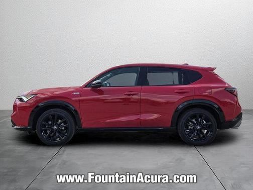 Milano Red 2026 Acura ADX A-Spec Advance