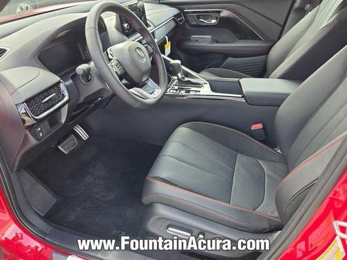 Milano Red 2026 Acura ADX A-Spec Advance