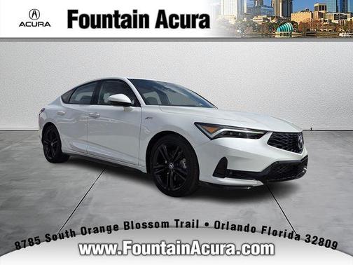 White Pearl 2026 Acura Integra A-Spec