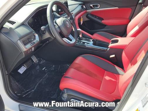 Platinum White Pearl 2026 Acura Integra A-Spec Technology