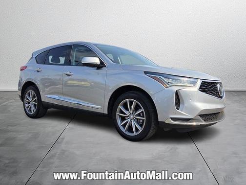 Lunar Silver Metallic 2023 Acura RDX Technology Package