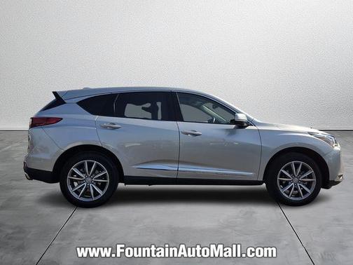 Lunar Silver Metallic 2023 Acura RDX Technology Package