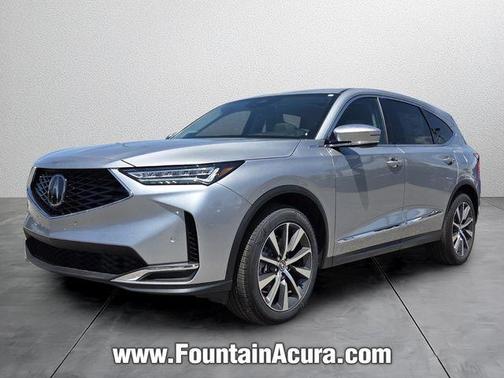 Solar Silver Metallic 2026 Acura MDX Technology Package