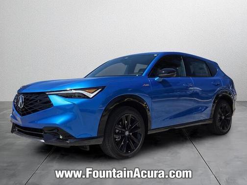 Apex Blue Pearl 2026 Acura ADX A-Spec Advance