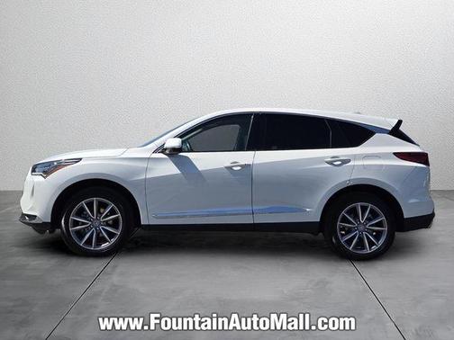 Platinum White Pearl 2024 Acura RDX Technology Package