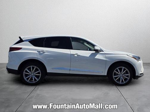 Platinum White Pearl 2024 Acura RDX Technology Package