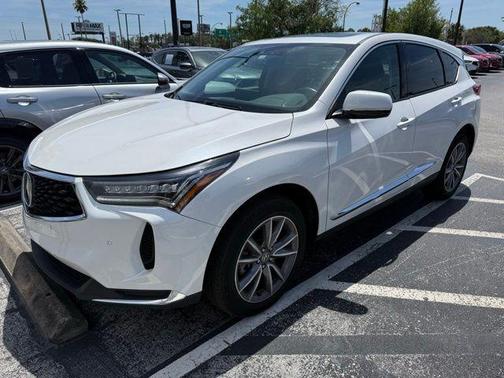 Platinum White Pearl 2024 Acura RDX Technology Package