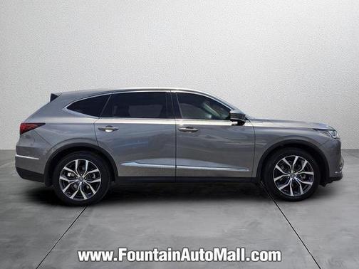 Liquid Carbon Metallic 2023 Acura MDX Technology