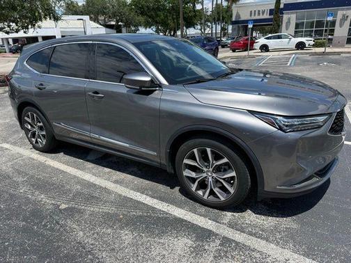 Liquid Carbon Metallic 2023 Acura MDX Technology