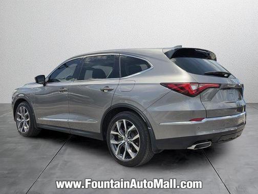 Liquid Carbon Metallic 2023 Acura MDX Technology