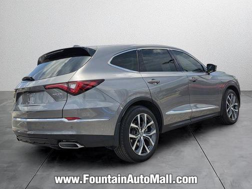 Liquid Carbon Metallic 2023 Acura MDX Technology