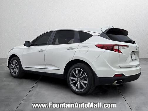 Platinum White Pearl 2024 Acura RDX Technology Package
