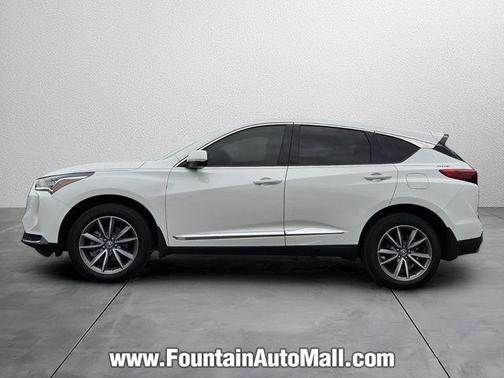 Platinum White Pearl 2024 Acura RDX Technology Package