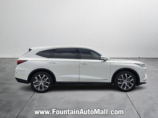 Platinum White Pearl 2024 Acura MDX Technology