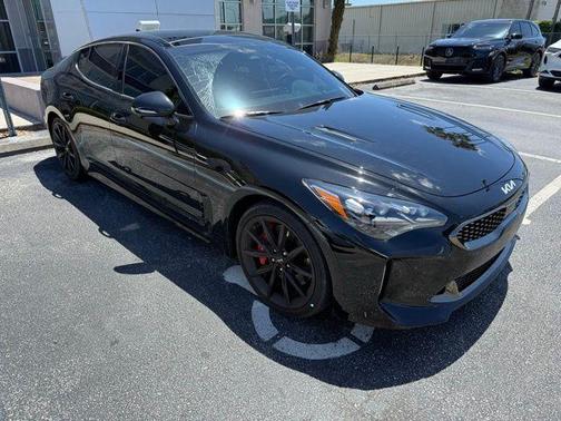 Aurora Black 2022 Kia Stinger GT2
