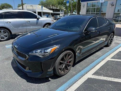 Aurora Black 2022 Kia Stinger GT2