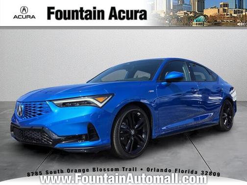 Apex Blue Pearl 2026 Acura Integra A-Spec