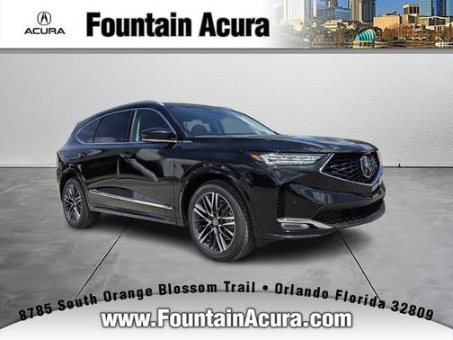 Majestic Black Pearl 2026 Acura MDX Advance Package