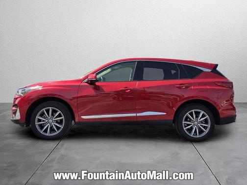 Performance Red 2020 Acura RDX Technology Package