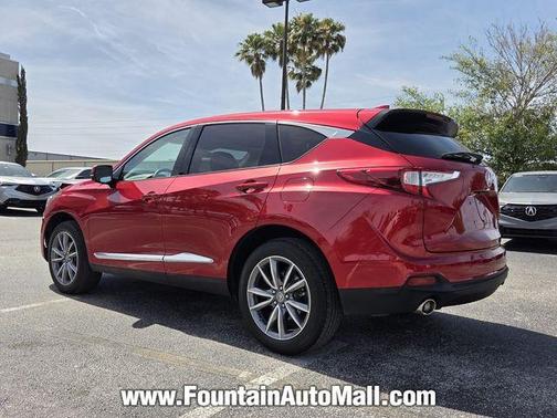 Performance Red 2020 Acura RDX Technology Package
