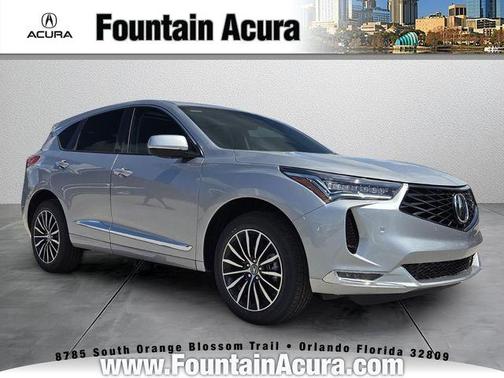 Solar Silver Metallic 2026 Acura RDX ADVANCE PACKAGE