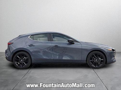 Polymetal Gray Metallic 2026 Mazda Mazda3 2.5 S Carbon Edition