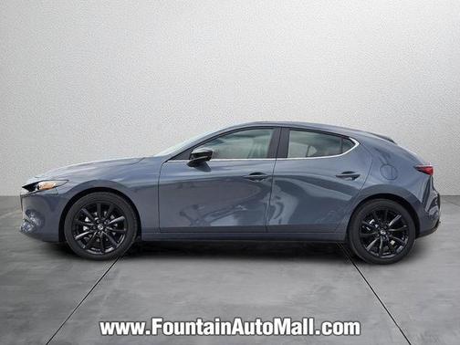 Polymetal Gray Metallic 2026 Mazda Mazda3 2.5 S Carbon Edition