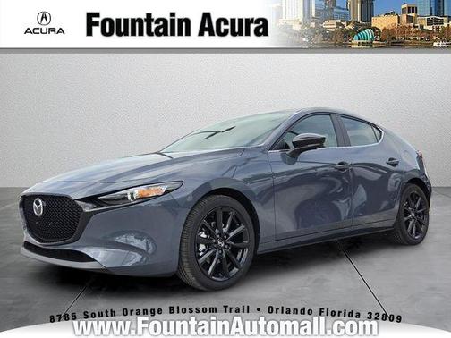 Polymetal Gray Metallic 2026 Mazda Mazda3 2.5 S Carbon Edition