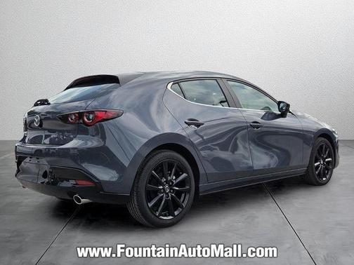 Polymetal Gray Metallic 2026 Mazda Mazda3 2.5 S Carbon Edition