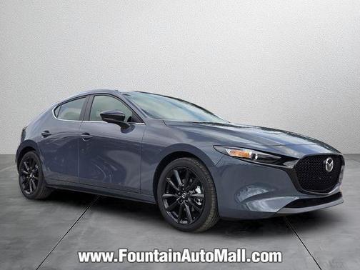 Polymetal Gray Metallic 2026 Mazda Mazda3 2.5 S Carbon Edition