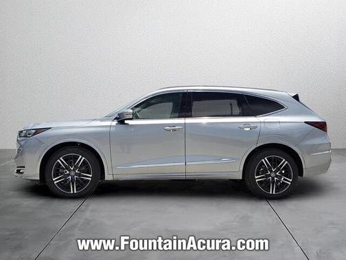 Solar Silver Metallic 2026 Acura MDX Advance Package