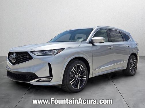 Solar Silver Metallic 2026 Acura MDX Advance Package