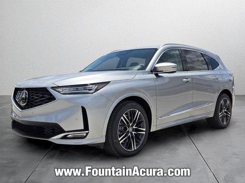 Solar Silver Metallic 2026 Acura MDX Advance Package
