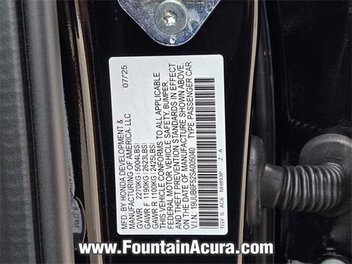 2025 Acura TLX A-Spec