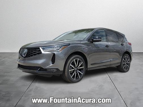 Liquid Carbon Metallic 2026 Acura RDX A-Spec Advance Package