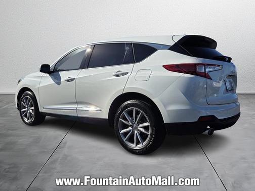 Platinum White 2020 Acura RDX Technology Package