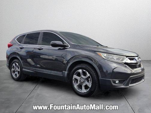 Gunmetal Metallic 2017 Honda CR-V EX