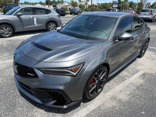 Liquid Carbon Metallic 2025 Acura Integra Type S