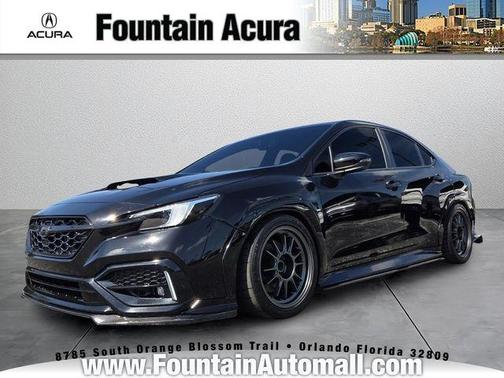 Crystal Black Silica 2022 Subaru WRX Limited